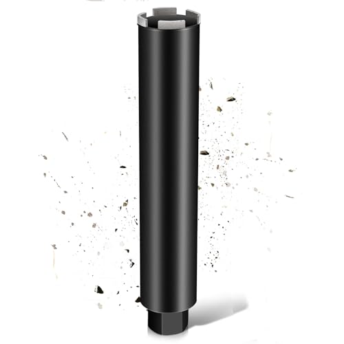 L460mm Diamantbohrkrone | 1 ¼ UNC Aufnahme | ⌀27mm mit Turbo für Kernbohrgeräte | 2200U/min Kernbohrkrone Kernbohrer Nassbohrkrone Trockenbohrkrone für Beton Mauerwerk Stein Granit Stahlbeton L460mm Diamantbohrkrone | 1 ¼ UNC Aufnahme | ⌀27mm mit Turbo für Kernbohrgeräte | 2200U/min Kernbohrkrone Kernbohrer Nassbohrkrone Trockenbohrkrone für Beton Mauerwerk Stein Granit Stahlbeton von PLODAXE