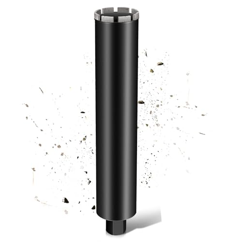 L460mm Diamantbohrkrone | 1 ¼ UNC Aufnahme | ⌀83mm mit Turbo für Kernbohrgeräte | 2200U/min Kernbohrkrone Kernbohrer Nassbohrkrone Trockenbohrkrone für Beton Mauerwerk Stein Granit Stahlbeton L460mm Diamantbohrkrone | 1 ¼ UNC Aufnahme | ⌀83mm mit Turbo für Kernbohrgeräte | 2200U/min Kernbohrkrone Kernbohrer Nassbohrkrone Trockenbohrkrone für Beton Mauerwerk Stein Granit Stahlbeton von PLODAXE