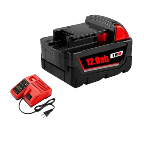 18V 5AH 6AH 9AH 12AH M18 Ersatzakku + Ladegerät Kompatibel mit 2646-22 2643-21 2641-21 für M18 Akku-Li-Ionen-Systemwerkzeuge Charger,18V 12AH 18V 5AH 6AH 9AH 12AH M18 Ersatzakku + Ladegerät Kompatibel mit 2646-22 2643-21 2641-21 für M18 Akku-Li-Ionen-Systemwerkzeuge Charger,18V 12AH von PLPLKTNNKK