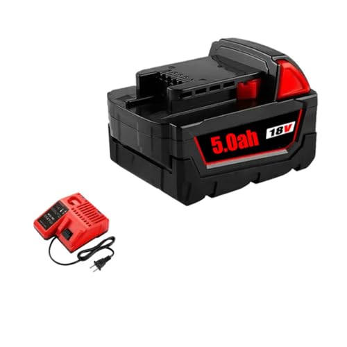 18V 5AH 6AH 9AH 12AH M18 Ersatzakku + Ladegerät Kompatibel mit 2646-22 2643-21 2641-21 für M18 Akku-Li-Ionen-Systemwerkzeuge Charger,18V 5AH 18V 5AH 6AH 9AH 12AH M18 Ersatzakku + Ladegerät Kompatibel mit 2646-22 2643-21 2641-21 für M18 Akku-Li-Ionen-Systemwerkzeuge Charger,18V 5AH von PLPLKTNNKK
