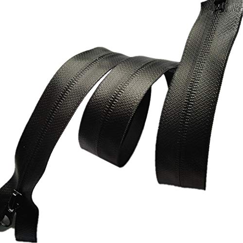 PLQWUJD Reißverschlüsse zum Nähen, Kunststoff-Reißverschluss, 1 Stück, Neuer 5# Nylon-Reißverschluss, schwarz, 70 cm – 100 cm, Öffnung TPU, wasserdicht, zum Nähen PLQWUJD Reißverschlüsse zum Nähen, Kunststoff-Reißverschluss, 1 Stück, Neuer 5# Nylon-Reißverschluss, schwarz, 70 cm – 100 cm, Öffnung TPU, wasserdicht, zum Nähen von PLQWUJD