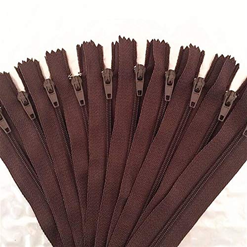 PLQWUJD Reißverschlüsse zum Nähen, Kunststoff-Reißverschluss, 10 Stück, Nylon-Spulenreißverschlüsse, Schneider, Näher, Handwerk, Bastler PLQWUJD Reißverschlüsse zum Nähen, Kunststoff-Reißverschluss, 10 Stück, Nylon-Spulenreißverschlüsse, Schneider, Näher, Handwerk, Bastler von PLQWUJD