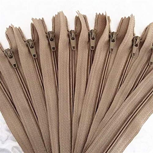 PLQWUJD Reißverschlüsse zum Nähen, Kunststoff-Reißverschluss, 10 Stück, Nylon-Spulenreißverschlüsse, Schneider, Näher, Handwerk, Bastler PLQWUJD Reißverschlüsse zum Nähen, Kunststoff-Reißverschluss, 10 Stück, Nylon-Spulenreißverschlüsse, Schneider, Näher, Handwerk, Bastler von PLQWUJD