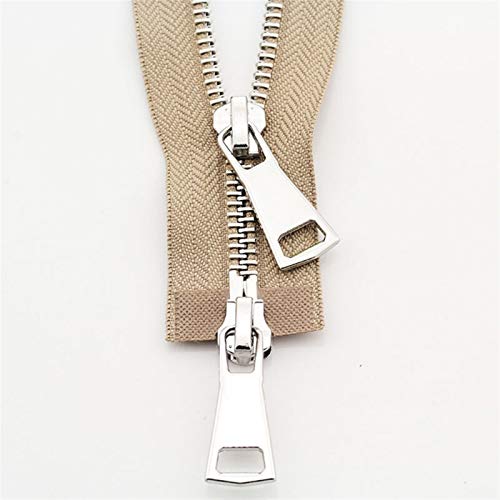 Reißverschlüsse zum Nähen, Kunststoff-Reißverschluss, 5# Metall-Reißverschlüsse, DIY-Nähwerkzeuge, Daunenjacke, Mantel, Kleidung, Schneiderreparatur, Doppelschieber, offener Reißverschluss, zum Nähen Reißverschlüsse zum Nähen, Kunststoff-Reißverschluss, 5# Metall-Reißverschlüsse, DIY-Nähwerkzeuge, Daunenjacke, Mantel, Kleidung, Schneiderreparatur, Doppelschieber, offener Reißverschluss, zum Nähen von PLQWUJD
