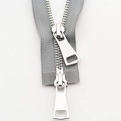 Reißverschlüsse zum Nähen, Kunststoff-Reißverschluss, 5# Metall-Reißverschlüsse, DIY-Nähwerkzeuge, Daunenjacke, Mantel, Kleidung, Schneiderreparatur, Doppelschieber, offener Reißverschluss, zum Nähen Reißverschlüsse zum Nähen, Kunststoff-Reißverschluss, 5# Metall-Reißverschlüsse, DIY-Nähwerkzeuge, Daunenjacke, Mantel, Kleidung, Schneiderreparatur, Doppelschieber, offener Reißverschluss, zum Nähen von PLQWUJD