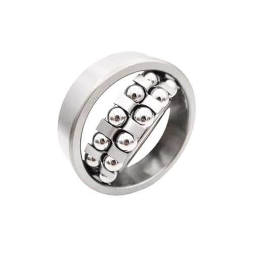 PLTMGHVF 1 Stück zweireihiges Ausrichtkugellager 662305 2305 K Lagerstahl Edelstahl 25 x 62 x 24 mm Adapterhülse H2305(2305K) von PLTMGHVF