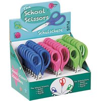 PLUS JAPAN Kinderscheren blau, pink, grün 5,2 cm, 24 St. PLUS JAPAN Kinderscheren blau, pink, grün 5,2 cm, 24 St. von PLUS JAPAN