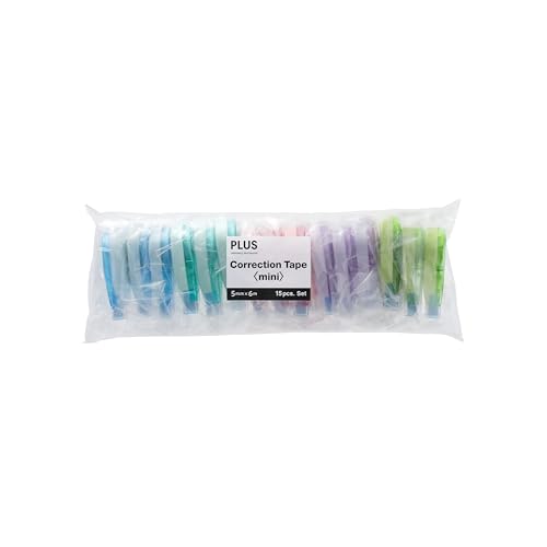 PLUS Korrekturmaus, Korrekturroller 6m x 5mm, 15 Stück Vorratspackung, sofort überschreibbar PLUS Korrekturmaus, Korrekturroller 6m x 5mm, 15 Stück Vorratspackung, sofort überschreibbar von PLUS