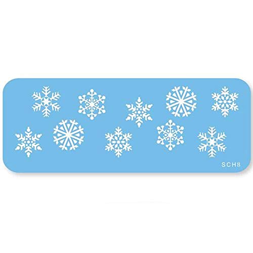 Cake SCH8 Company Schneeflocken-Schablone, Kunststoff, Blau, 15 x 1 x 15 cm Cake SCH8 Company Schneeflocken-Schablone, Kunststoff, Blau, 15 x 1 x 15 cm von PME