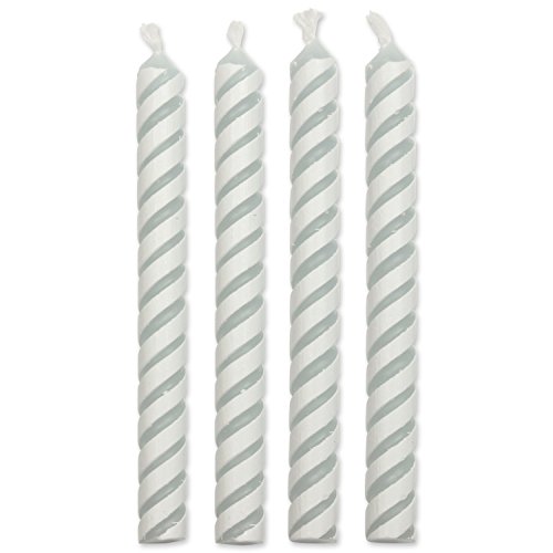 PME CA027 Weiß gestreifte Kerzen, mittelgroß, 24 Stück, Kunststoff, Ivory, 0.5 x 0.5 x 5.9 cm PME CA027 Weiß gestreifte Kerzen, mittelgroß, 24 Stück, Kunststoff, Ivory, 0.5 x 0.5 x 5.9 cm von PME