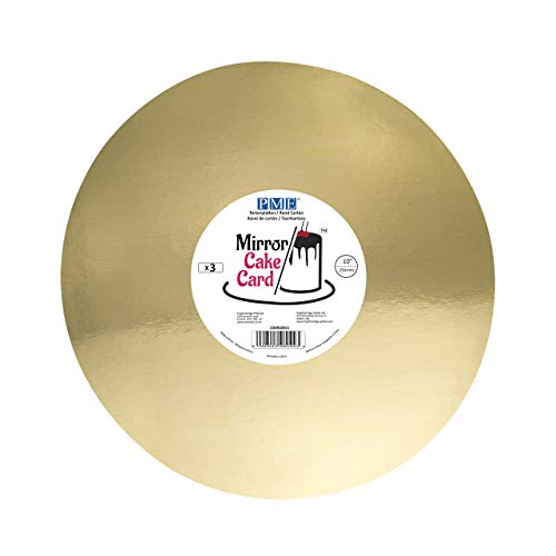 PME CMRG915 Kuchen Spiegel Karte, Gold, Karton PME CMRG915 Kuchen Spiegel Karte, Gold, Karton von PME