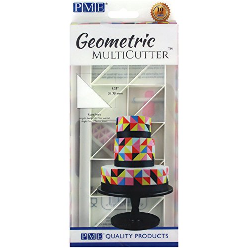 PME MultiCutter für Kuchendesign, geometrisch, plastik, weiß, Large PME MultiCutter für Kuchendesign, geometrisch, plastik, weiß, Large von PME
