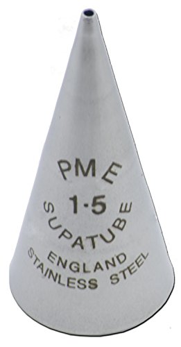 PME ST1.5 Supatube Schreibtülle Nr. 1,5 aus nahtlosem Edelstrahl, Edelstahl, Silver, 1.72 x 1.72 x 3.5 cm PME ST1.5 Supatube Schreibtülle Nr. 1,5 aus nahtlosem Edelstrahl, Edelstahl, Silver, 1.72 x 1.72 x 3.5 cm von PME