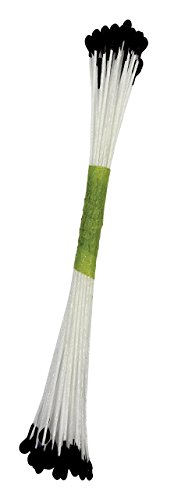 PME STAM03BL Staubgefäße für Zuckerblumen, mittelgroß, schlicht, Kunststoff, Schwarz, 0.1 x 0.11 x 7.4 cm PME STAM03BL Staubgefäße für Zuckerblumen, mittelgroß, schlicht, Kunststoff, Schwarz, 0.1 x 0.11 x 7.4 cm von PME