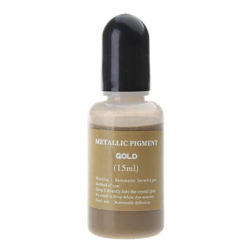 Metallischer Alkohol-Pigment-Harzfarbstoff, Tinte auf Alkoholbasis, konzentrierte Farbe, Epoxidharz, Farbstoff, Gießharz, Basteln, 15 ml Metallischer Alkohol-Pigment-Harzfarbstoff, Tinte auf Alkoholbasis, konzentrierte Farbe, Epoxidharz, Farbstoff, Gießharz, Basteln, 15 ml von PMFACE
