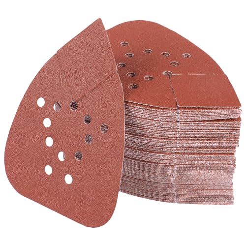 PMIQSA 100 Stück 100 Körnung Dreieckschleifer Schleifpapier Deltaschleifer 135 x 93mm Mouse Schleifpapier Klett Schleifdreiecke für Holzarbeiten Metall Polieren Schleifen PMIQSA 100 Stück 100 Körnung Dreieckschleifer Schleifpapier Deltaschleifer 135 x 93mm Mouse Schleifpapier Klett Schleifdreiecke für Holzarbeiten Metall Polieren Schleifen von PMIQSA