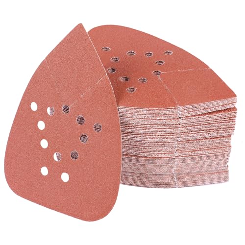 PMIQSA 100 Stück 150 Körnung Dreieckschleifer Schleifpapier Deltaschleifer 135 x 93mm Mouse Schleifpapier Klett Schleifdreiecke für Holzarbeiten Metall Polieren Schleifen PMIQSA 100 Stück 150 Körnung Dreieckschleifer Schleifpapier Deltaschleifer 135 x 93mm Mouse Schleifpapier Klett Schleifdreiecke für Holzarbeiten Metall Polieren Schleifen von PMIQSA