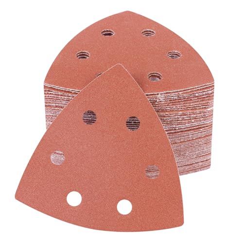 PMIQSA 100 Stück 240 Körnung Deltaschleifer Schleifpapier Dreieckschleifer 93x93x93mm Schleifblätter Klett Schleifdreiecke für Holz Metall PMIQSA 100 Stück 240 Körnung Deltaschleifer Schleifpapier Dreieckschleifer 93x93x93mm Schleifblätter Klett Schleifdreiecke für Holz Metall von PMIQSA
