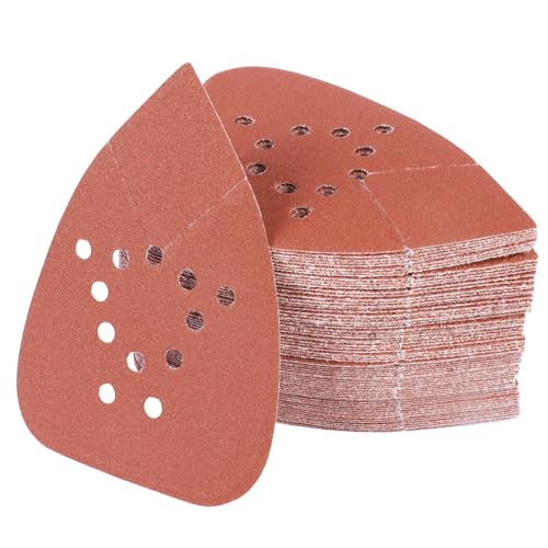 PMIQSA 100 Stück 240 Körnung Dreieckschleifer Schleifpapier Deltaschleifer 135 x 93mm Mouse Schleifpapier Klett Schleifdreiecke für Holzarbeiten Metall Polieren Schleifen PMIQSA 100 Stück 240 Körnung Dreieckschleifer Schleifpapier Deltaschleifer 135 x 93mm Mouse Schleifpapier Klett Schleifdreiecke für Holzarbeiten Metall Polieren Schleifen von PMIQSA