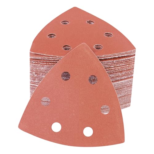 PMIQSA 100 Stück 320 Körnung Deltaschleifer Schleifpapier Dreieckschleifer 93x93x93mm Schleifblätter Klett Schleifdreiecke für Holz Metall PMIQSA 100 Stück 320 Körnung Deltaschleifer Schleifpapier Dreieckschleifer 93x93x93mm Schleifblätter Klett Schleifdreiecke für Holz Metall von PMIQSA