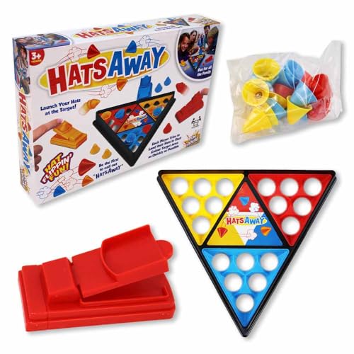 BEMIRO Hütchenspiel Hats Away – Geschicklichkeitsspiel, Einfach zu Verstehen, 2-3 Spieler BEMIRO Hütchenspiel Hats Away – Geschicklichkeitsspiel, Einfach zu Verstehen, 2-3 Spieler von PMS