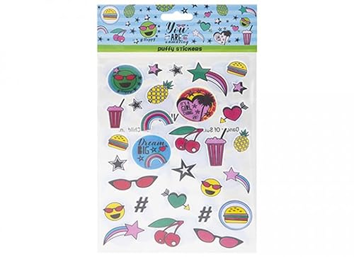 PMS A5 mehrfarbige Mädchen-Ding-Sticker – 1 Bogen – verschiedene Designs – perfekt zum Basteln und Dekorieren von PMS