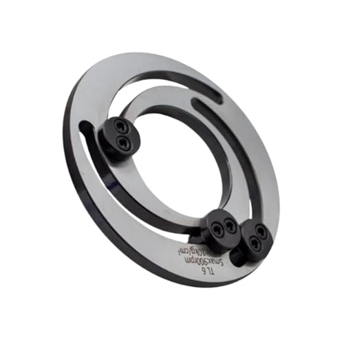 PMZZHUPVR 4-10 Zoll Verstellbarer weicher Backen-Bohrring, hydraulischer Dreibacken-Spannfutter-Formring, Bohrklaue, CNC-Werkzeugmaschinenfutter(10 Inch) von PMZZHUPVR
