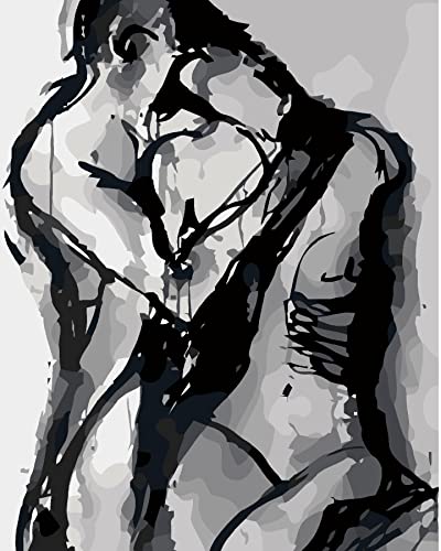 PNDGMCSY Malen nach Zahlen Abstraktes sexy nacktes Paar DIY Digitale malerei by Zahlen Moderne wandkunst leinwand malerei Geschenk für Kinder wohnkultur 40x50 cm PNDGMCSY Malen nach Zahlen Abstraktes sexy nacktes Paar DIY Digitale malerei by Zahlen Moderne wandkunst leinwand malerei Geschenk für Kinder wohnkultur 40x50 cm von PNDGMCSY