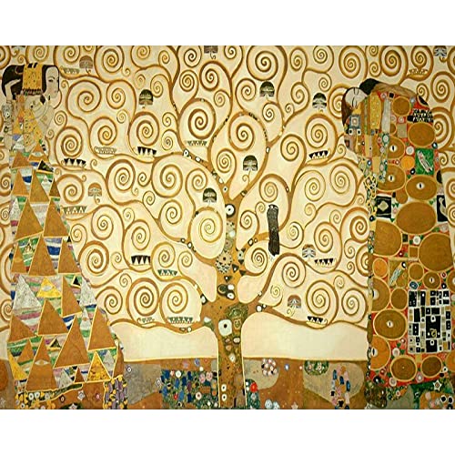 PNDGMCSY Malen nach Zahlen Lebensbaum Klimt Erwachsene Kinder Geschenk Malen nach Zahlen 40 x 50 cm Leinwand 3 Pinsel Acrylfarbe für Haus Deko PNDGMCSY Malen nach Zahlen Lebensbaum Klimt Erwachsene Kinder Geschenk Malen nach Zahlen 40 x 50 cm Leinwand 3 Pinsel Acrylfarbe für Haus Deko von PNDGMCSY