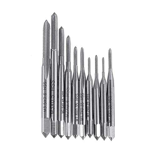 PNMNZTPAP 10 stücke m1-m3.5mm HSS6542. Schrauben-Tap Gerade Flöten-Kegel- und Stecker-Schraubenhahn bisschen PNMNZTPAP 10 stücke m1-m3.5mm HSS6542. Schrauben-Tap Gerade Flöten-Kegel- und Stecker-Schraubenhahn bisschen von PNMNZTPAP