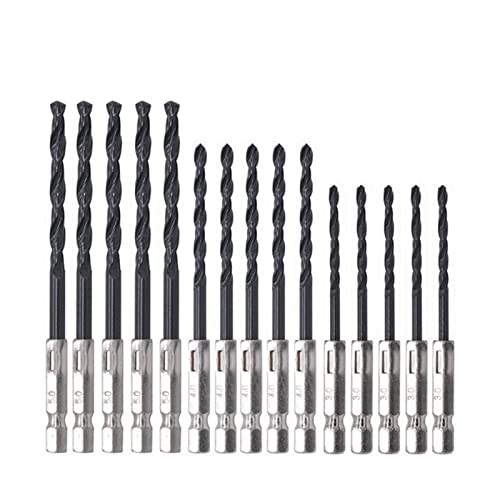 PNMNZTPAP 15 stücke 3/4 / 5mm HSS. Hohe Härte-Sechskant-Schaft-Twist-Bohrer for Metall Edelstahl Bohrleistung Werkzeuge Zubehör bisschen PNMNZTPAP 15 stücke 3/4 / 5mm HSS. Hohe Härte-Sechskant-Schaft-Twist-Bohrer for Metall Edelstahl Bohrleistung Werkzeuge Zubehör bisschen von PNMNZTPAP