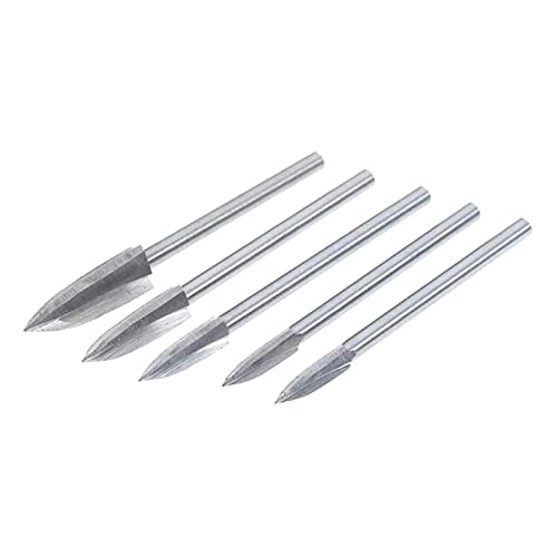 PNMNZTPAP 5 Teile/Satz 3mm shnank Holz schnitzen Gravur bohr Beil fräsen kuttermesser HSS. Scharfe Kanten Holzbearbeitungswerkzeuge Cutter von PNMNZTPAP