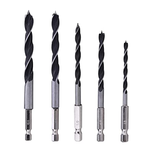 PNMNZTPAP 5 stücke Bohrer Set 1/4 "Sex Shank Helze Bohrer-Set 4 5 6 8 10mm Schnellwechsel Metallbearbeitungswerkzeuge Sex Akkulose Schraubendreher bisschen PNMNZTPAP 5 stücke Bohrer Set 1/4 "Sex Shank Helze Bohrer-Set 4 5 6 8 10mm Schnellwechsel Metallbearbeitungswerkzeuge Sex Akkulose Schraubendreher bisschen von PNMNZTPAP