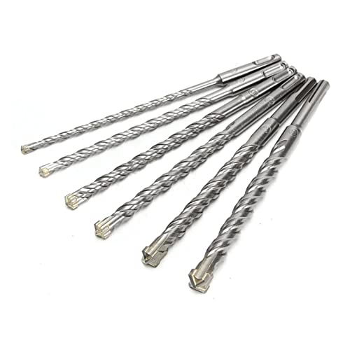 PNMNZTPAP 6 stücke 210mm 6/8/10/12/14 / 16mm SDS. Plus Kreuzkopf-Twin-Spiralhammer-Bohrer-Bits bisschen PNMNZTPAP 6 stücke 210mm 6/8/10/12/14 / 16mm SDS. Plus Kreuzkopf-Twin-Spiralhammer-Bohrer-Bits bisschen von PNMNZTPAP