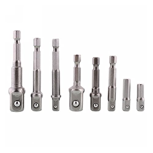 PNMNZTPAP 8 stücke Socket Bits Adapter Set Sechskantbohrer Nusstreiber Power Shank 1/4 "3/8" 1/2" bisschen PNMNZTPAP 8 stücke Socket Bits Adapter Set Sechskantbohrer Nusstreiber Power Shank 1/4 "3/8" 1/2" bisschen von PNMNZTPAP