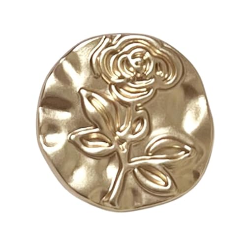 POABXYHD 10 Stück geprägte Rosenknöpfe Nähen Kleidung Leder Tasche DIY Handwerk Dekorative Vintage Runde Knöpfe Zubehör POABXYHD 10 Stück geprägte Rosenknöpfe Nähen Kleidung Leder Tasche DIY Handwerk Dekorative Vintage Runde Knöpfe Zubehör von POABXYHD