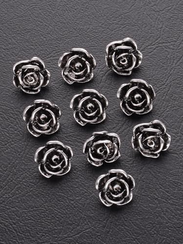 POABXYHD Rosen-Knöpfe für Schaft, Wolle, Mantel, Kleid, DIY, Schuhe, Hüte, Dekoration, Nähzubehör, 20/50 Stück POABXYHD Rosen-Knöpfe für Schaft, Wolle, Mantel, Kleid, DIY, Schuhe, Hüte, Dekoration, Nähzubehör, 20/50 Stück von POABXYHD