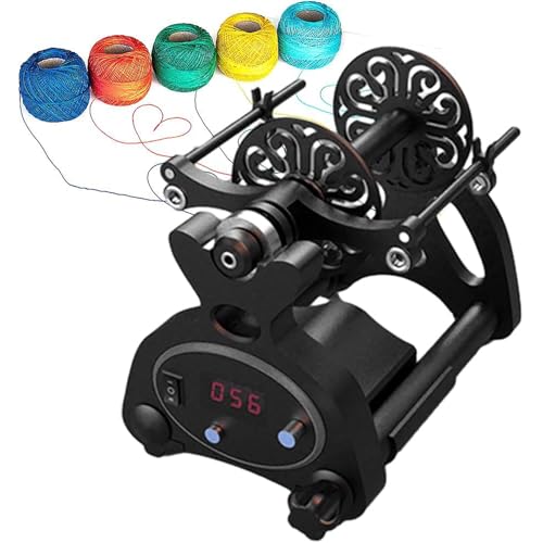 PODEC Elektrischer Garn-Wollknäuelwickler, Garnfaser-String-Wollknäuelwickler, Vorwärts- Und Rückwärtsschaltung, 4 Oz/8 Oz Fassungsvermögen Für Garnweben, Mischen, Roving Craft PODEC Elektrischer Garn-Wollknäuelwickler, Garnfaser-String-Wollknäuelwickler, Vorwärts- Und Rückwärtsschaltung, 4 Oz/8 Oz Fassungsvermögen Für Garnweben, Mischen, Roving Craft von PODEC