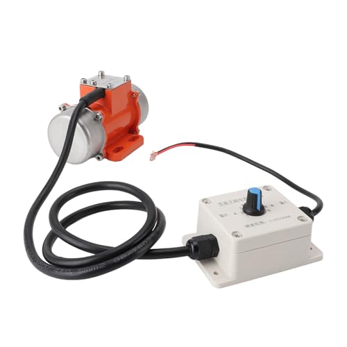 12 -V -Schwingungsmotor, Aluminiumlegierung, einstellbare Geschwindigkeit - langlebiger und niedriger Rauschen, IP65 für Betonvibratoren und Konstruktionsgebrauch (type 5) von PODSJD