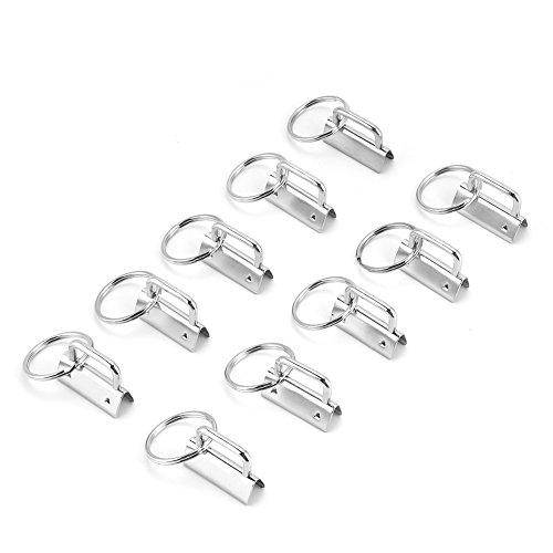 FerroaLoy -Gurtclips - Haltbarer Antiware, sicheres Schwanzclip -Design, einfache Schlüsselringbefestigung, DIY -Beutel und Geldbörsezubehör, klassische Farben, 10 Stücke FerroaLoy -Gurtclips - Haltbarer Antiware, sicheres Schwanzclip -Design, einfache Schlüsselringbefestigung, DIY -Beutel und Geldbörsezubehör, klassische Farben, 10 Stücke von PODSJD