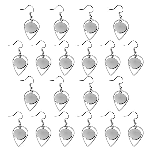 Ohrringschalen aus Edelstahl -, diy handgefertigte Schmuckversorgungen, breite Anwendung für Handwerk und Harzkunst, geeignet für Erwachsene und Kinder, langlebige Ersatzlünder Set Ohrringschalen aus Edelstahl -, diy handgefertigte Schmuckversorgungen, breite Anwendung für Handwerk und Harzkunst, geeignet für Erwachsene und Kinder, langlebige Ersatzlünder Set von PODSJD