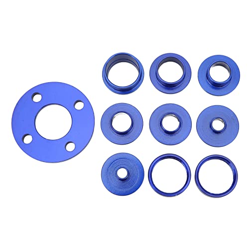 Router Guide Bushings Set Aluminium 10 - teilig - 8 Führungsbuchsen & 2 Schraubmuttern, Flexible Anwendung mit Schablonen, Langlebig & Schutz für Fräswerkzeuge, Für Holzarbeiten Router Guide Bushings Set Aluminium 10 - teilig - 8 Führungsbuchsen & 2 Schraubmuttern, Flexible Anwendung mit Schablonen, Langlebig & Schutz für Fräswerkzeuge, Für Holzarbeiten von PODSJD