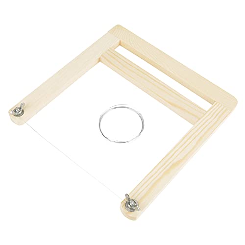 Seifenschneider - Einfache Seifenschneidelimer zum Schneiden von Form, bequemem und einfachem Design, ideal für Seife, das Trimmen und Dekorieren, Drahtmesser für ausgefallene Seifenschneider - Einfache Seifenschneidelimer zum Schneiden von Form, bequemem und einfachem Design, ideal für Seife, das Trimmen und Dekorieren, Drahtmesser für ausgefallene von PODSJD