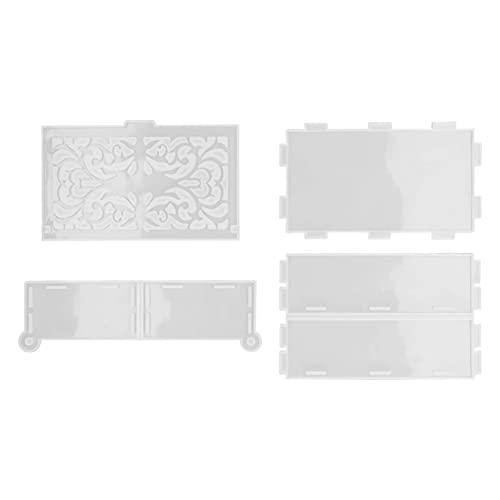 Silikon für das Harzguss - langlebiges Tränenmaterial, DIY -Dekoration mit getrockneten Blumen und Muscheln, Multi - Art Craft & Storage Organizer, Easy Clean, Transparent Silikon für das Harzguss - langlebiges Tränenmaterial, DIY -Dekoration mit getrockneten Blumen und Muscheln, Multi - Art Craft & Storage Organizer, Easy Clean, Transparent von PODSJD