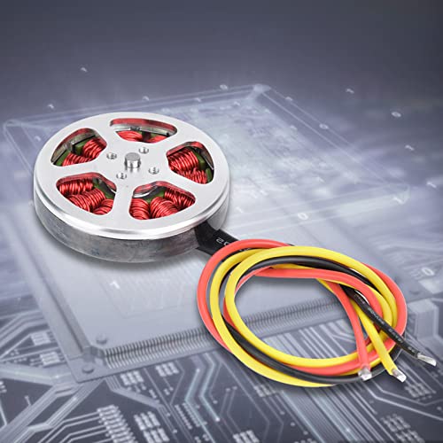5010-360 KV Dicke Linie Hohlabdeckungsloser Motor, Professionelle Herstellung mit Hochtemperaturdrahtwicklungssystem, 1 PCS Outdoor Bürstenloser Motor für Drohnen-Hobbyisten, Metall/als Bilder von POENVFPO