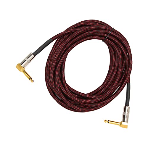 POENVFPO Gitarrenkabel mit PVC Isolierende Abdeckung Langlastendes Instrumentkabel für Gitarristen 6m (JD6214) von POENVFPO