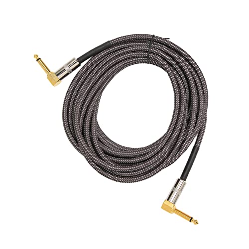 POENVFPO Gitarrenkabel mit PVC Isolierende Abdeckung Langlastendes Instrumentkabel für Gitarristen 6m (JD6215) von POENVFPO