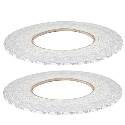 POENVFPO Wasserdichtes Weißes Zweifaches Klebeband 2 Mm/3mm/5 Mm für Mobiltelefon, Starke Haftung, Geeignet für die Reparatur von LCD -Persönlichkeiten (Weiße doppelseitige Klebstoff 3 mm) von POENVFPO