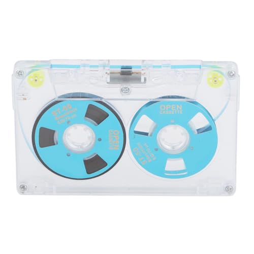 POENVFPO von Strips 46 Minuten Aufnahmezeit Kassettenqualität Glänzend für Genres PC + Aluminiumlegierung (BLUE) von POENVFPO
