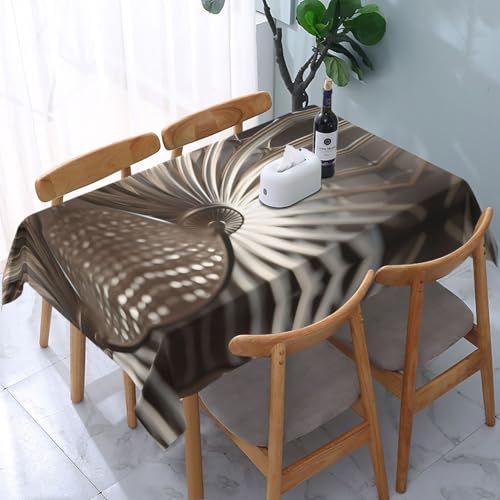 POEZJZW Tischdecke mit Lüftungsschlitzen, rechteckig, 137,2 x 183,9 cm, für Zuhause, Küche, Esszimmer, Partys, Terrassen POEZJZW Tischdecke mit Lüftungsschlitzen, rechteckig, 137,2 x 183,9 cm, für Zuhause, Küche, Esszimmer, Partys, Terrassen von POEZJZW